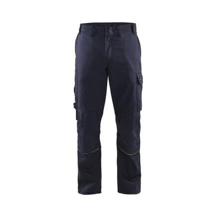 BLAKLADER 170115018933C50 - Pantalon de soudeur Marine/Jaune