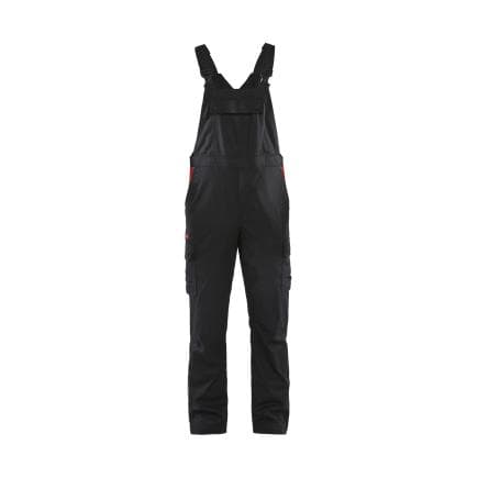 BLAKLADER 264418329956D136 - Salopette Industry stretch 2D Noir/Rouge