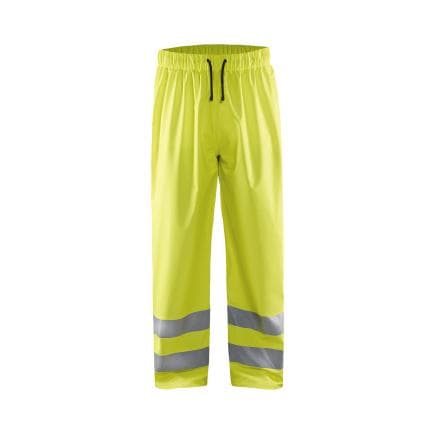 BLAKLADER 138420003300L - Pantalon de pluie haute visibilité niveau 1 Jaune