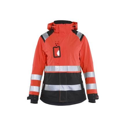 BLAKLADER 490419875599S - Veste hardshell haute-visibilité femme Rouge/Noir