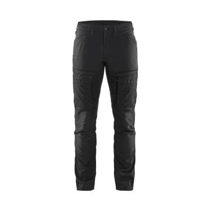 BLAKLADER 145618459998C48 - Pantalon Service avec stretch Noir/Gris foncé