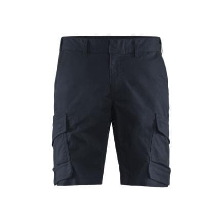 BLAKLADER 144618328699C50 - Short Industry stretch 2D Marine foncé/Noir