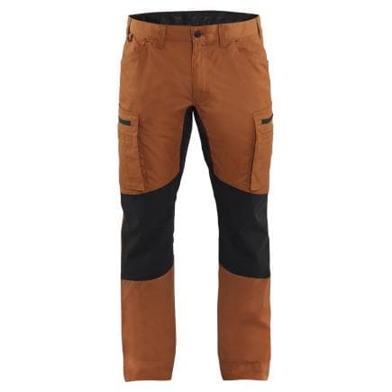 BLAKLADER 145918454099C50 - Pantalon maintenance stretch Rouille/Noir