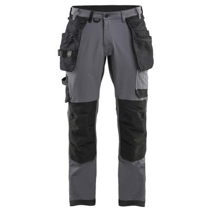BLAKLADER 172016459699C50 - Pantalon artisan Stretch 4D Gris moyen/Noir