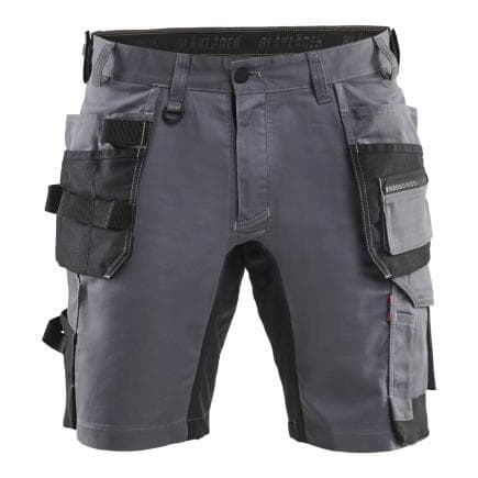BLAKLADER 175218329600C54 - Short stretch 2D Gris moyen
