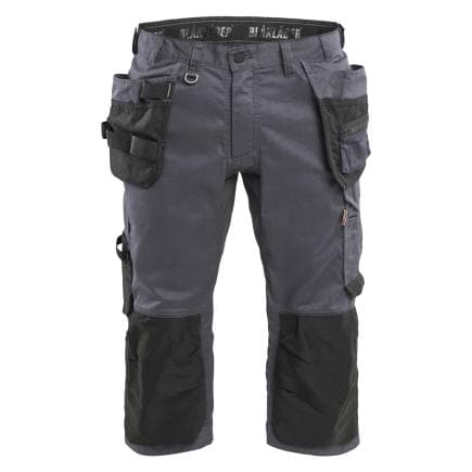 BLAKLADER 175418329600C50 - Pantacourt stretch 2D Gris moyen
