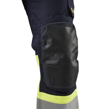 BLAKLADER 213600009900onesize - Renforts thermocollants Retardant flamme Noir