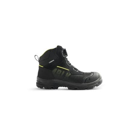 BLAKLADER 24780000993344 - Chaussures de sécurité mi-hautes STORM Noir/Jaune fluo