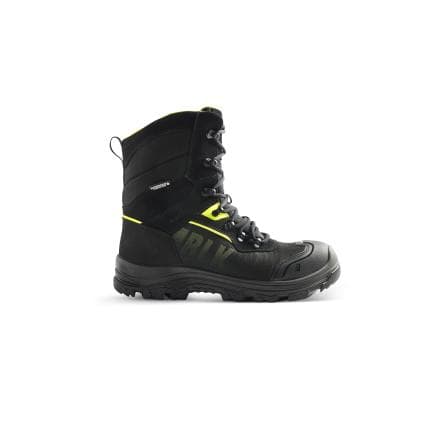 BLAKLADER 24900000993342 - Chaussures de sécurité hautes hiver STORM Noir/Jaune fluo
