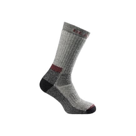BLAKLADER 25031085999134-36 - Chaussettes épaisses en laine Noir/Gris clair