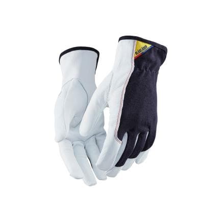 BLAKLADER 28031458861012 - Gants de protection en cuir Marine foncé/Blanc