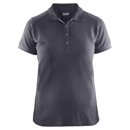 BLAKLADER 339010509600L - Polo femme Gris moyen