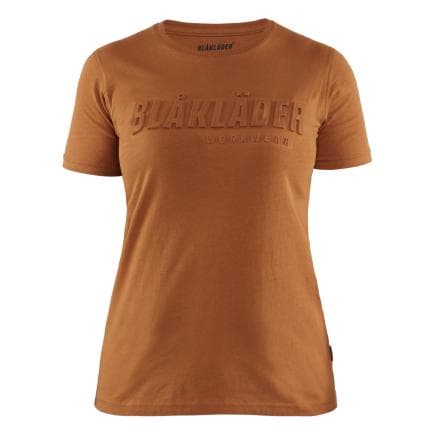 BLAKLADER 343110424000M - T-shirt imprimé 3D femme Rouille