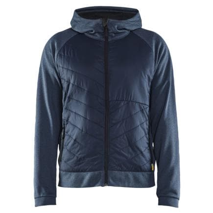 BLAKLADER 346325338286XXL - Veste hybride Bleu guède/Marine foncé