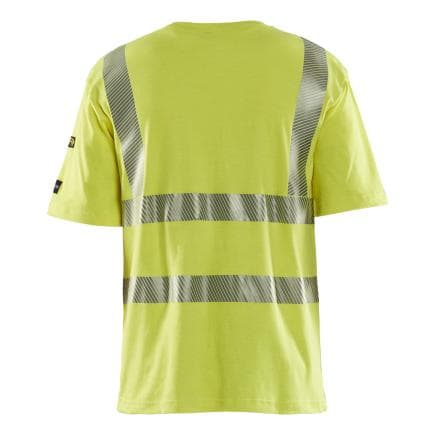 BLAKLADER 348017373300XL - T-shirt multinormes Jaune fluo