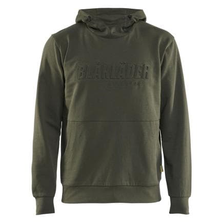 BLAKLADER 353011584209M - Sweat à capuche imprimé 3D Vert forêt