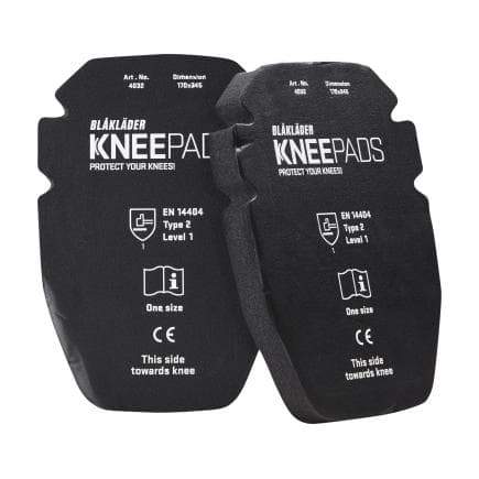 BLAKLADER 403212079900onesize - Genouillères Gel 25 mm Noir