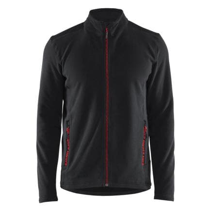 BLAKLADER 476510109956XL - Veste MicroPolaire Noir/Rouge