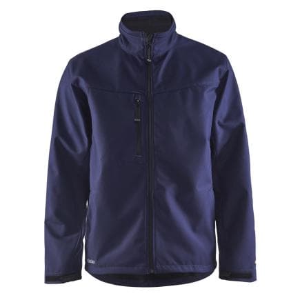 BLAKLADER 4951251789004XL - Veste softshell avec poches zippées Marine