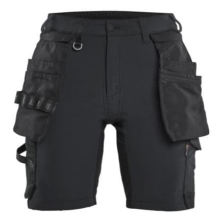 BLAKLADER 712416459900C42 - Short artisan Stretch 4D femme Noir