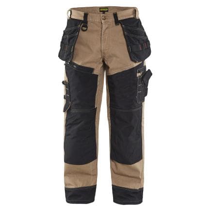 BLAKLADER 150013202899D104 - Pantalon X1500 canvas beige/noir