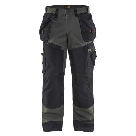 BLAKLADER 150013204699C50 - Pantalon X1500 canvas vert armée/noir