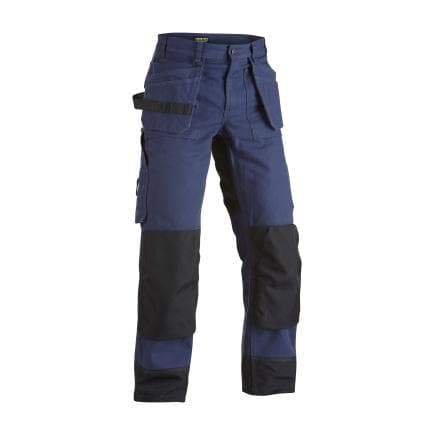 BLAKLADER 155013708899D108 - Pantalon artisan heavy worker marine/noir