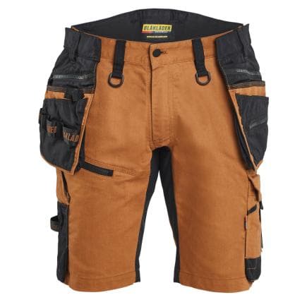 BLAKLADER 197211494099C48 - Striker Short artisan stretch 2-directions Rouille/Noir