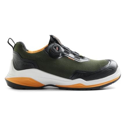 BLAKLADER 24860000424045 - Chaussures de sécurité Striker vert forêt/rouille