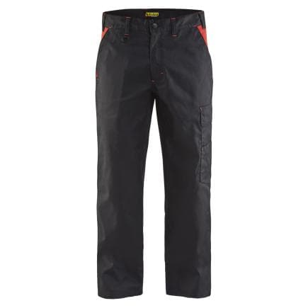 BLAKLADER 140418009956D116 - Pantalons industriels noir/rouge