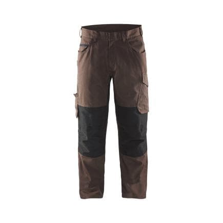 BLAKLADER 149513307899D124 - Pantalon maintenance avec stretch Marron/Noir