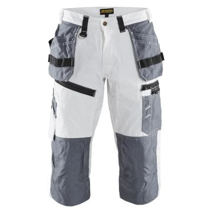BLAKLADER 151112101094C44 - Pantacourt X1500 peintre Blanc/Gris clair
