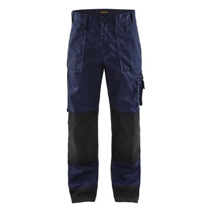 BLAKLADER 152318608999C156 - Pantalon d'artisan sans poches à clous Bleu marine/noir