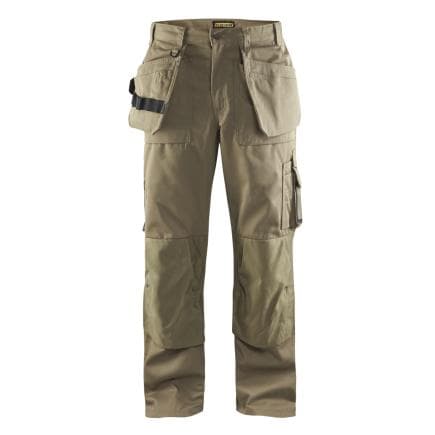 BLAKLADER 153018602400C60 - Pantalon d'artisan avec triple couture Beige