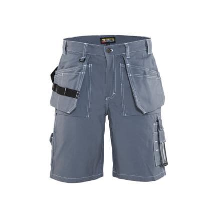 BLAKLADER 153413709400C52 - Short d'artisan 100% coton Gris clair