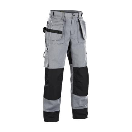 BLAKLADER 158013809499C152 - Pantalon artisan Heavy Worker Gris clair/Noir