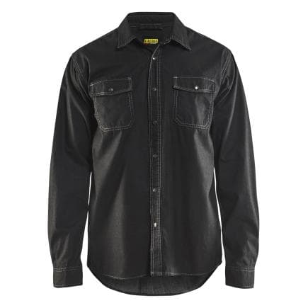 BLAKLADER 329511299900XL - Chemise Denim Noir