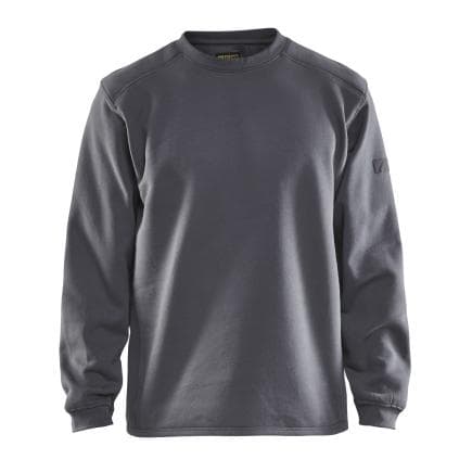 BLAKLADER 333511579400XL - Sweat-shirt de collège à col rond Gris clair