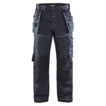 BLAKLADER 196011418999C148 - Pantalon X1900 artisan stretch Marine/Noir