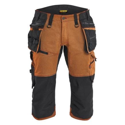 BLAKLADER 197711494099C50 - Striker pantacourt stretch Rouille/Noir