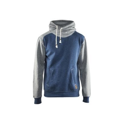 BLAKLADER 3399115787904XL - Sweat à capuche Bleu mélangé/Gris