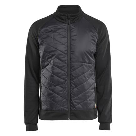 BLAKLADER 341825269998XL - Sweat hybride Noir/Gris foncé