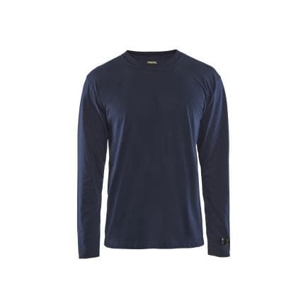 BLAKLADER 348317178900S - T-shirt manches longues retardant-flamme Marine