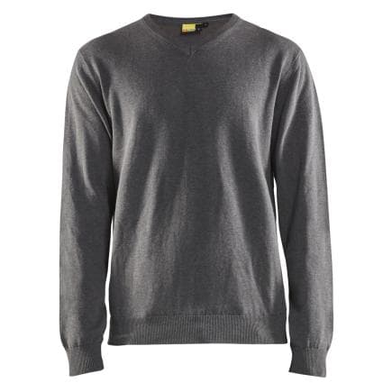 BLAKLADER 3590107399914XL - Pull tricoté Noir mélangé