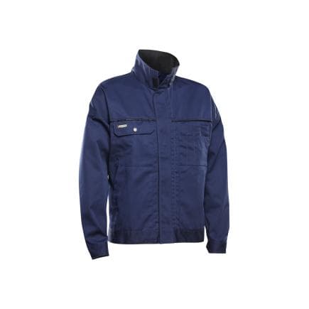 BLAKLADER 404118608999XXL - Veste artisan avec col haut Marine/Noir