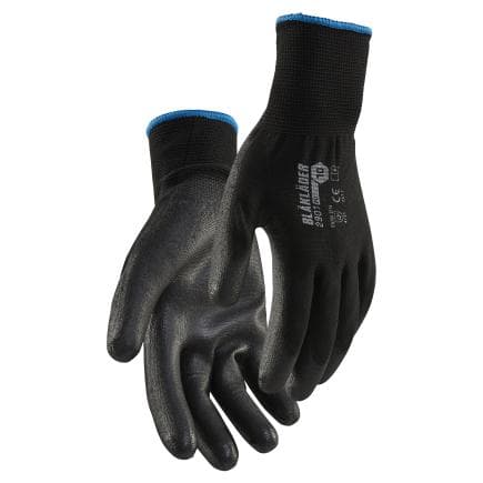 BLAKLADER 2901145399009 - Gants de travail en PU trempé Noir (12 paires)