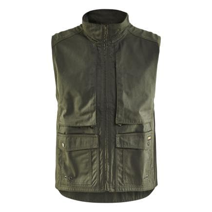 BLAKLADER 315418354600XL - Gilet Paysagiste Vert armée