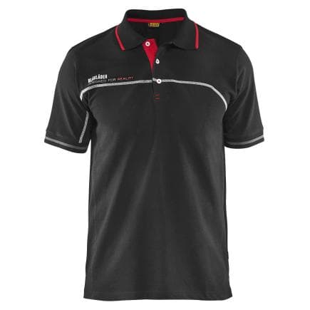 BLAKLADER 332710509956S - Polo Blåkläder Noir/Rouge