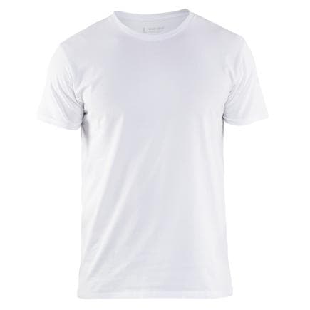 BLAKLADER 333310291000L - T-shirt stretch Blanc (2 pcs.)