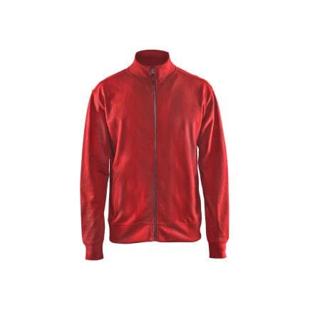 BLAKLADER 337111585600XL - Sweat zippé Rouge